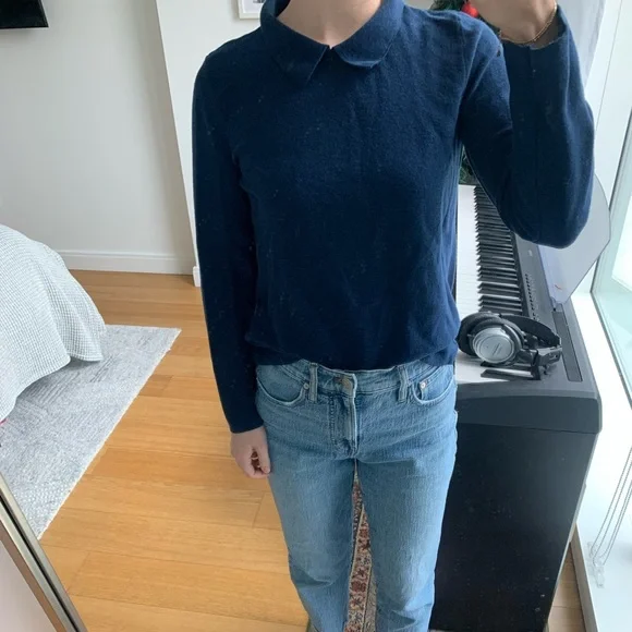 A.P.C. Wool Collared Knit - Picture 2 of 4